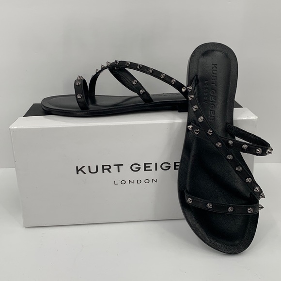 Kurt Geiger London Margot Black Leather 